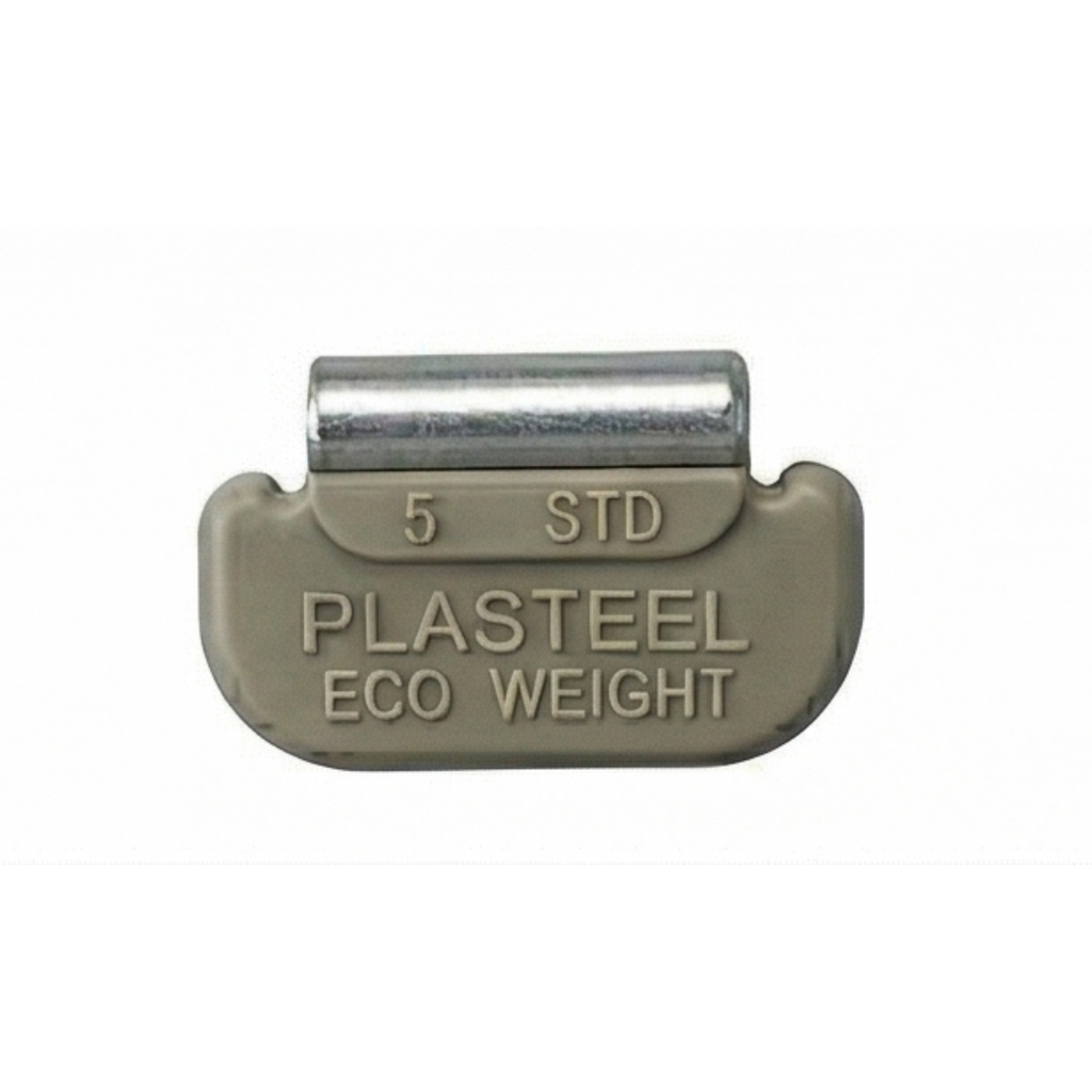 Kalti svariņi metāla riteņiem „Plasteel Eco“ 5 g (100 gab.)