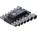 Uzgaļu/muciņu komplekts 1/4" / Metrisks + Collas / 14 gab.