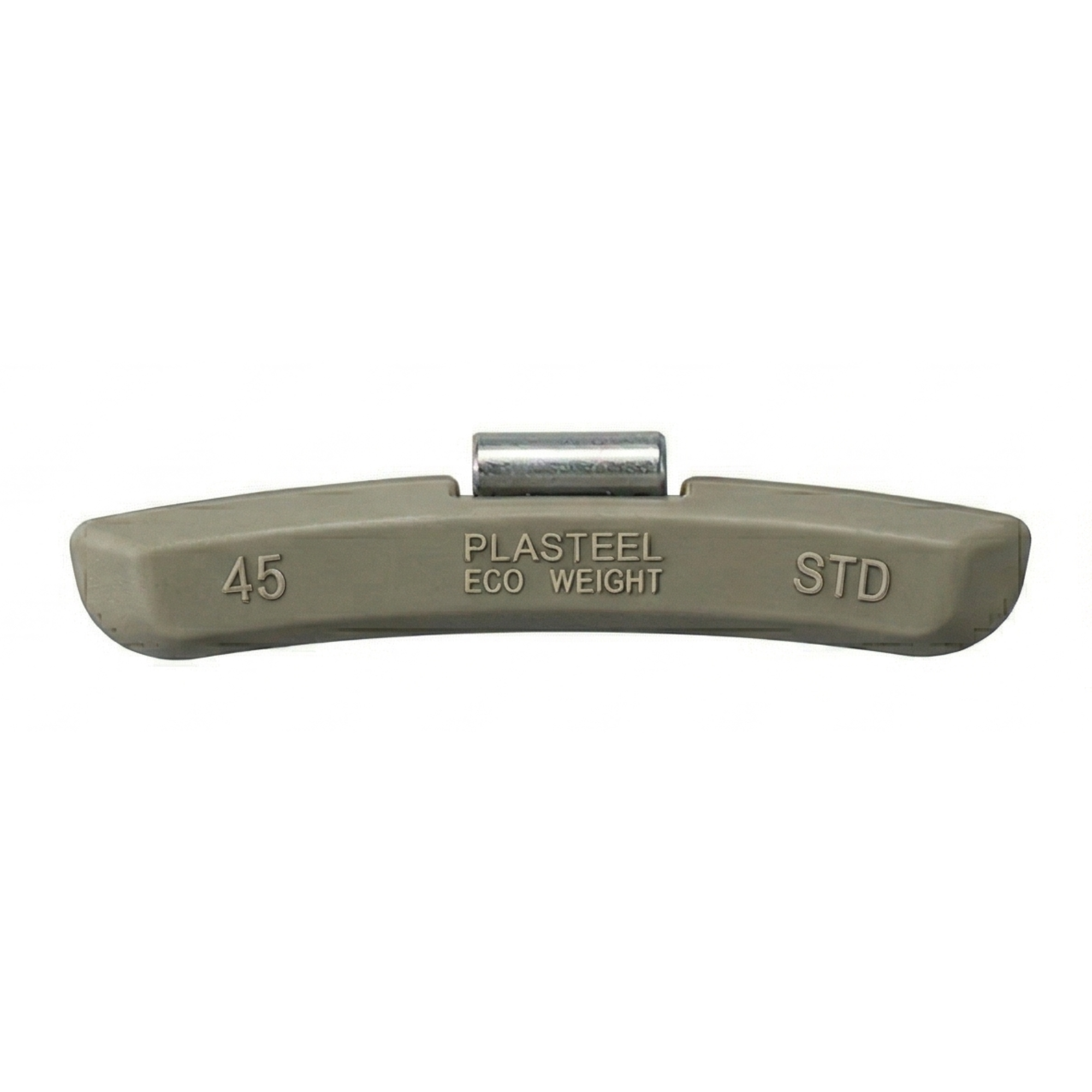 Kalti svariņi metāla riteņiem „Plasteel Eco“ 45 g (50 gab.)