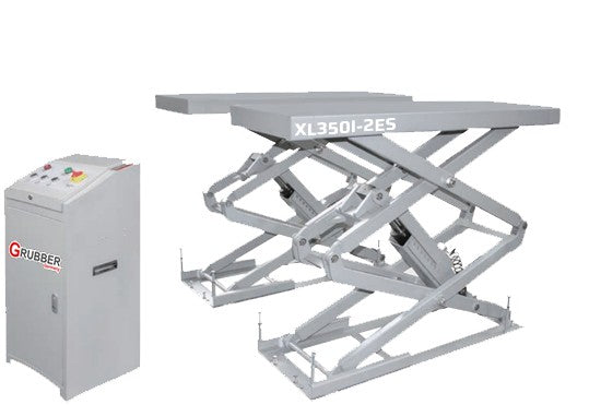 Šķērveida pacēlājs ar padziļinātu versiju „Grubber XL350I-2ES“ 3500 kg