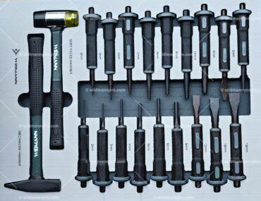 WIDMANN PRO instrumentu ratiņi ar 7 atvilktnēm un 241 instrumentu XLPR7-RE