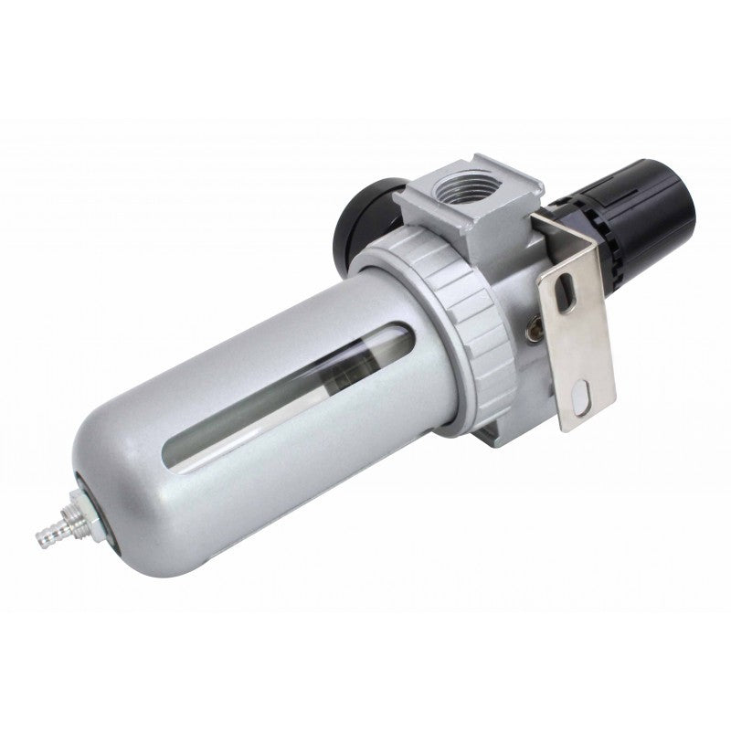 Gaisa plūsmas regulators ar filtru un smērvielu 1/2", S-FR817