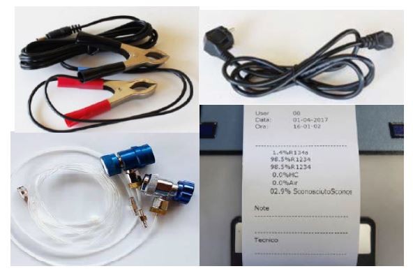 R134A un HFO1234YF gaisa kondicionētāja gāzes analizators RR CONTROL T01.009.29