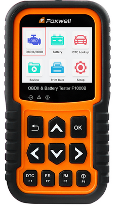 Akumulatora un OBD sistēmas testēšanas ierīce Foxwell F1000B
