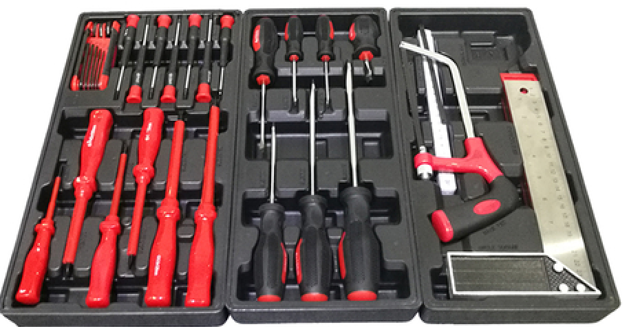 Profesionāli instrumentu ratiņi ar 6 atvilktnēm un 220 instrumentiem EVOLUTION AUTOMOTIVE EQUIPMENT JS-3002