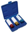 Plonasienių 1/2" galvučių komplektas ratlankiams 17/19/21mm 914003A