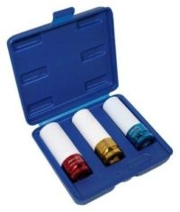 Plonasienių 1/2" galvučių komplektas ratlankiams 17/19/21mm 914003A