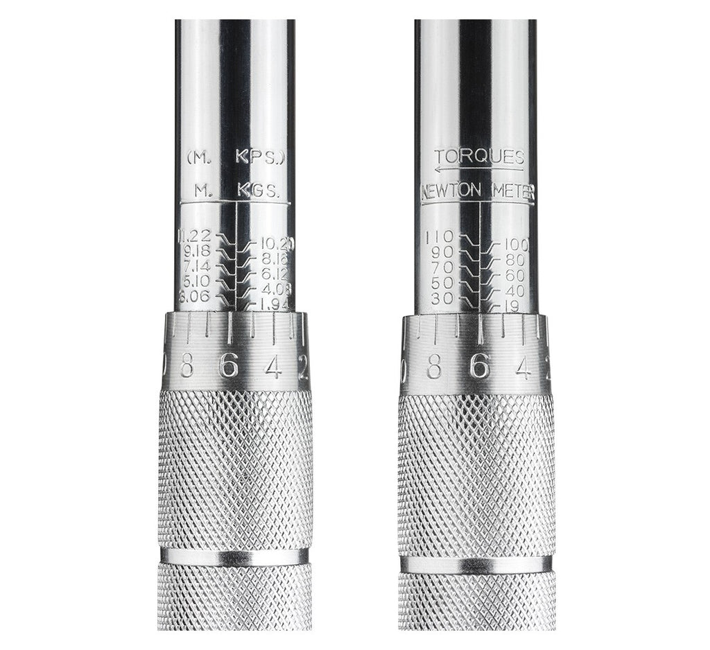 3/8 griezes momenta atslēga 19-110Nm / 360mm (hromēta) 07-05-28