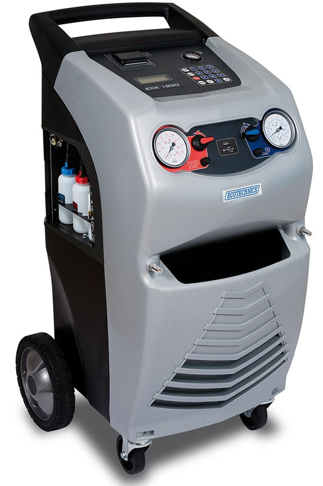 Pilnībā automātiska gaisa kondicionieru uzpildes stacija R1234yf – NEW GAS ECOTECHNICS ECK1890HFO
