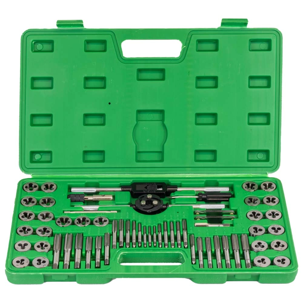 Vītņurbju un vītņgriežu komplekts 60 gab. M3-M12 50793