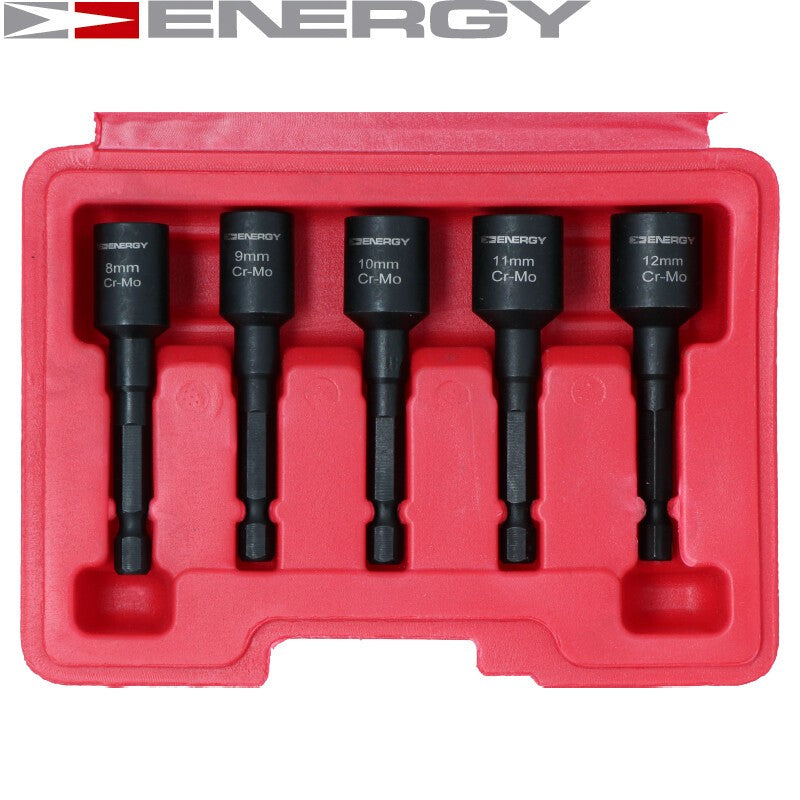 Skrūvgriežu komplekts bojātu skrūvju izgriešanai 1/4" 8–12 mm NE01224