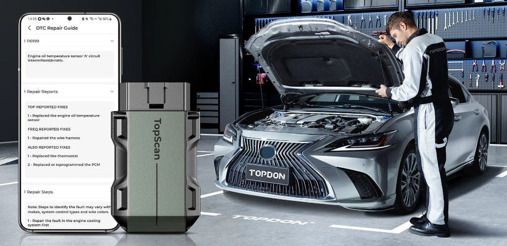 TOPSCAN PRO Bluetooth diagnostika automašīnām