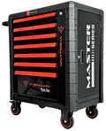WIDMANN instrumentu ratiņi – 7 atvilktnes ar 7 komplektiem, 272 gab. WM-MS7