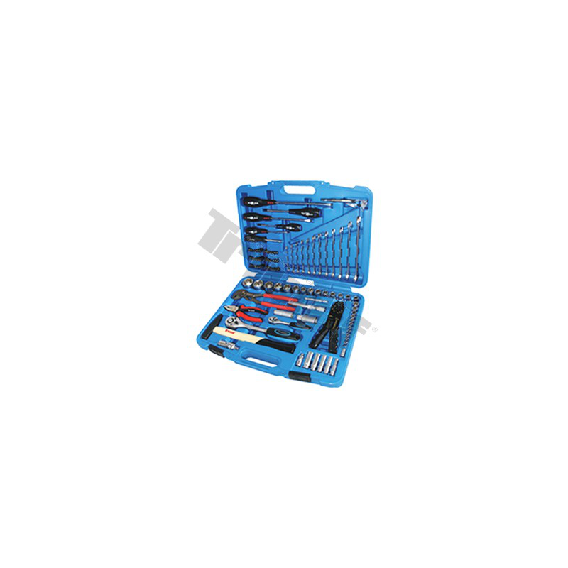 Instrumentu komplekts + uzgriežņu atslēgas Profi 1/4+1/2 "Super-Lock" 105 gab.