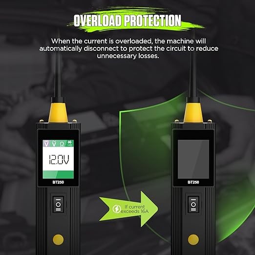 BT250 Autotool automobiļu ķēdes testeris