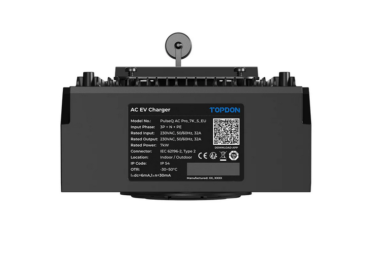 TD60610013 PulseQ AC Pro elektroauto lādētājs (līdz 11 kW, 2. tips)