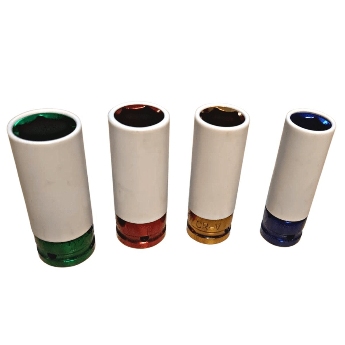 Riteņu rumbas vāciņi ar aizsardzību 4 gab. 17, 19, 21, 22 mm