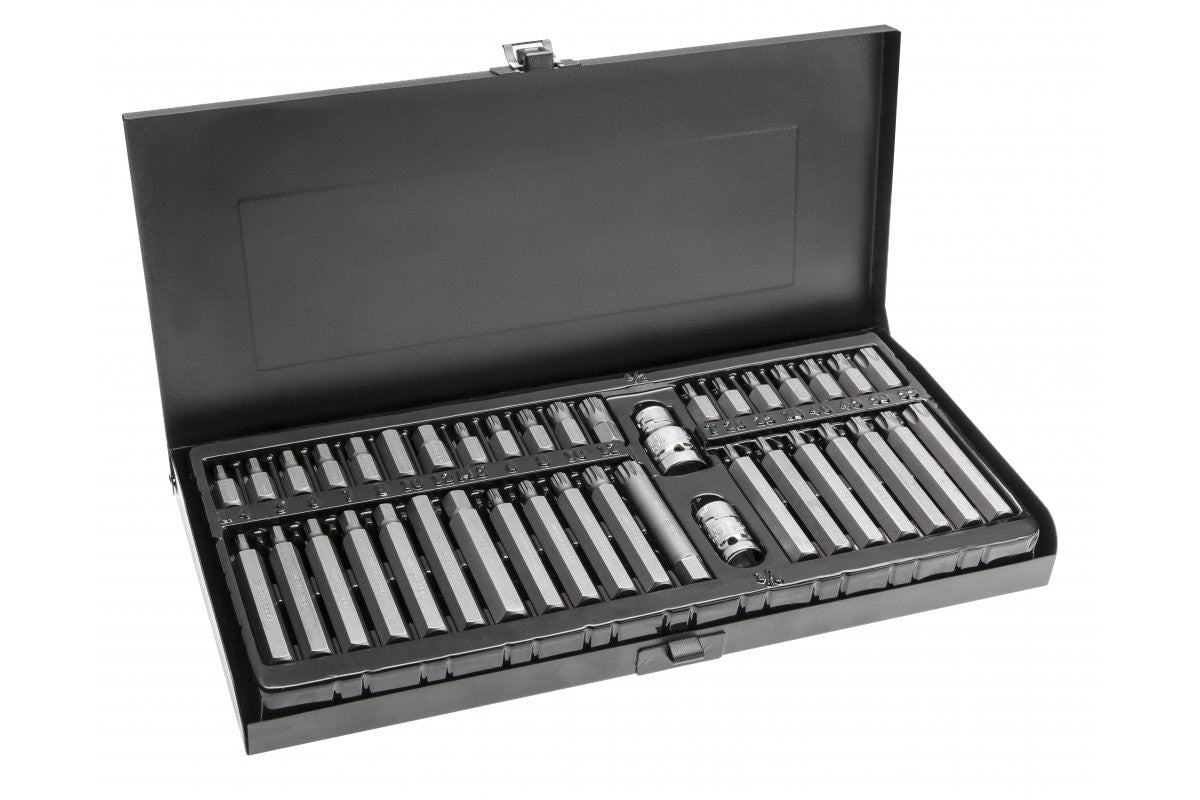 Uzgaļu komplekts HOEGERT TECHNIK TORX, HEX, SPLINE 40 gabali