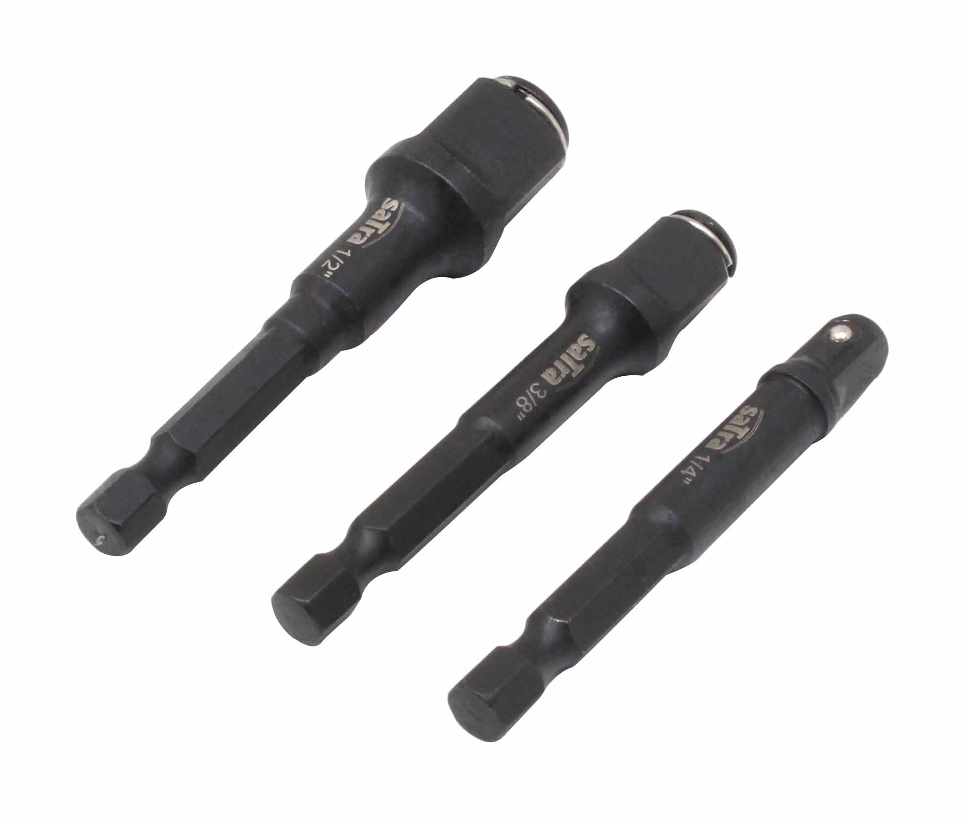 Uzgaļi skrūvgriezim, 3 gab. 1/4″, 3/8″, 1/2″ (S-3SD21)