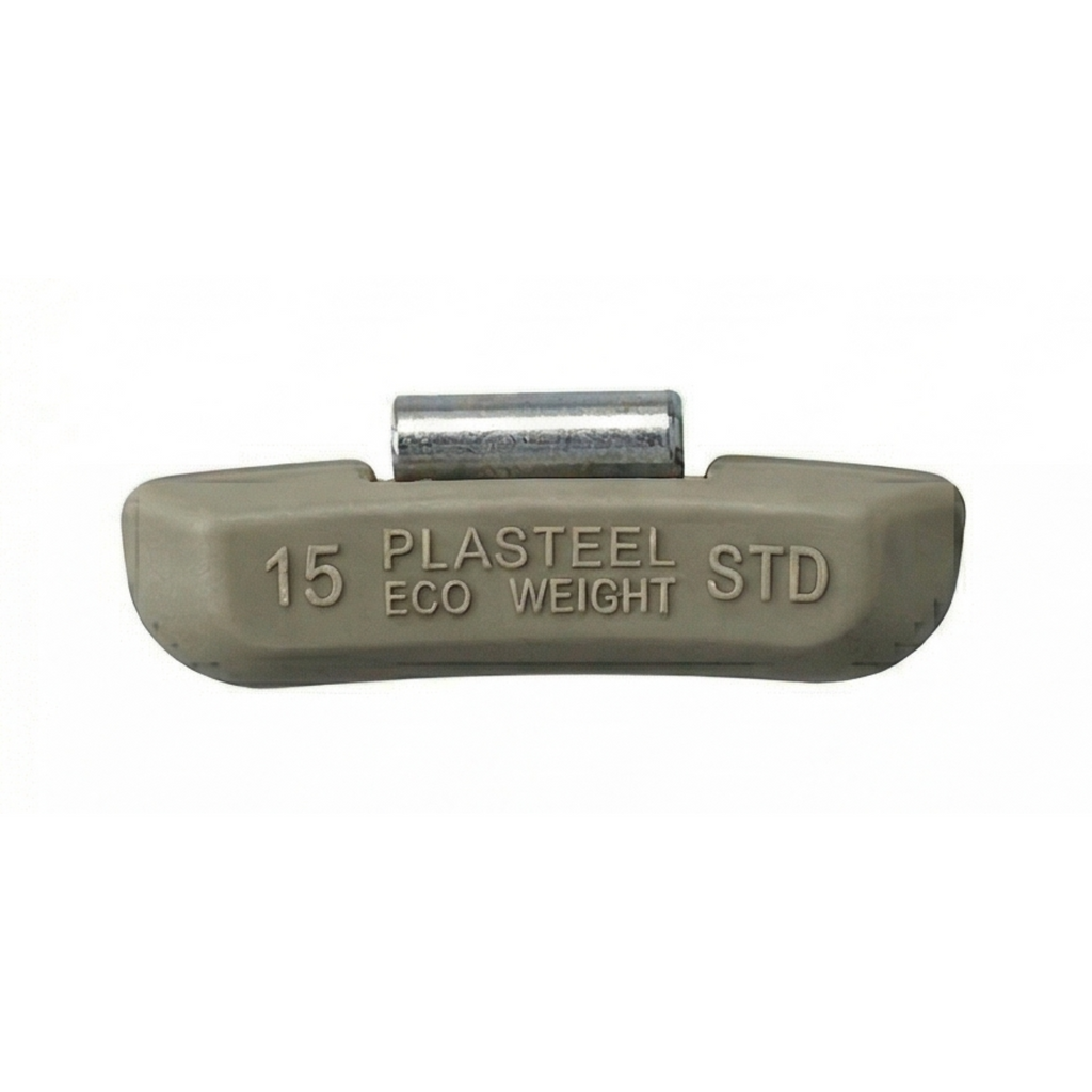 Kalti svari metāla riteņiem „Plasteel Eco“ 15 g (100 gab.)