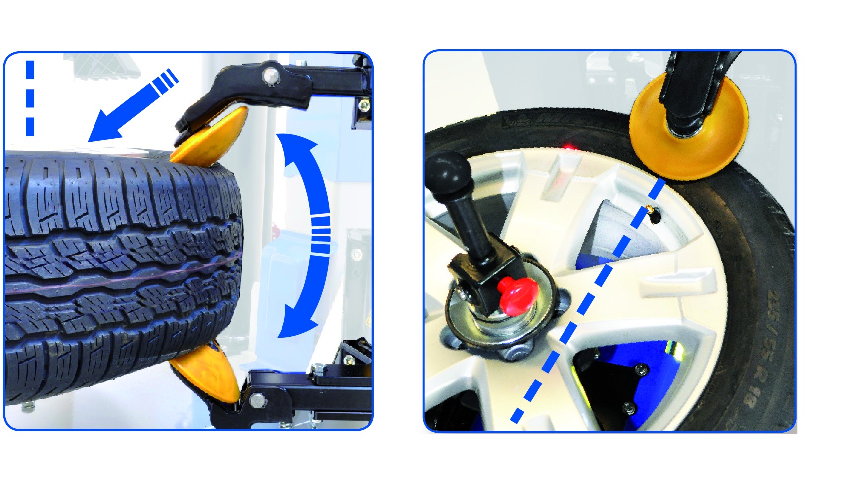 SUPER automātiskā riteņu montāžas iekārta Crossage Evo Plus