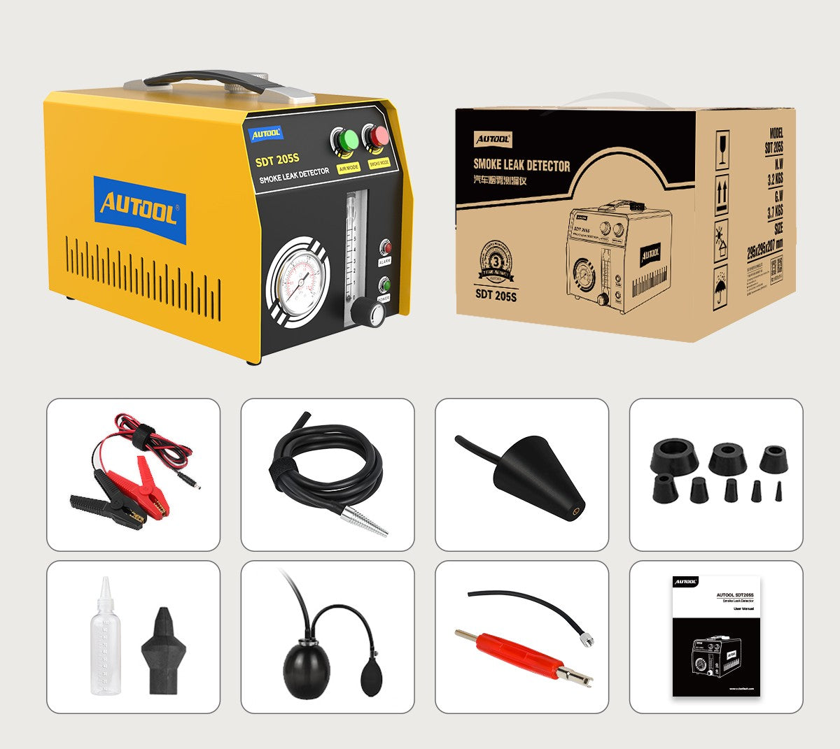 SDT205S Autotool dūmu ģenerators