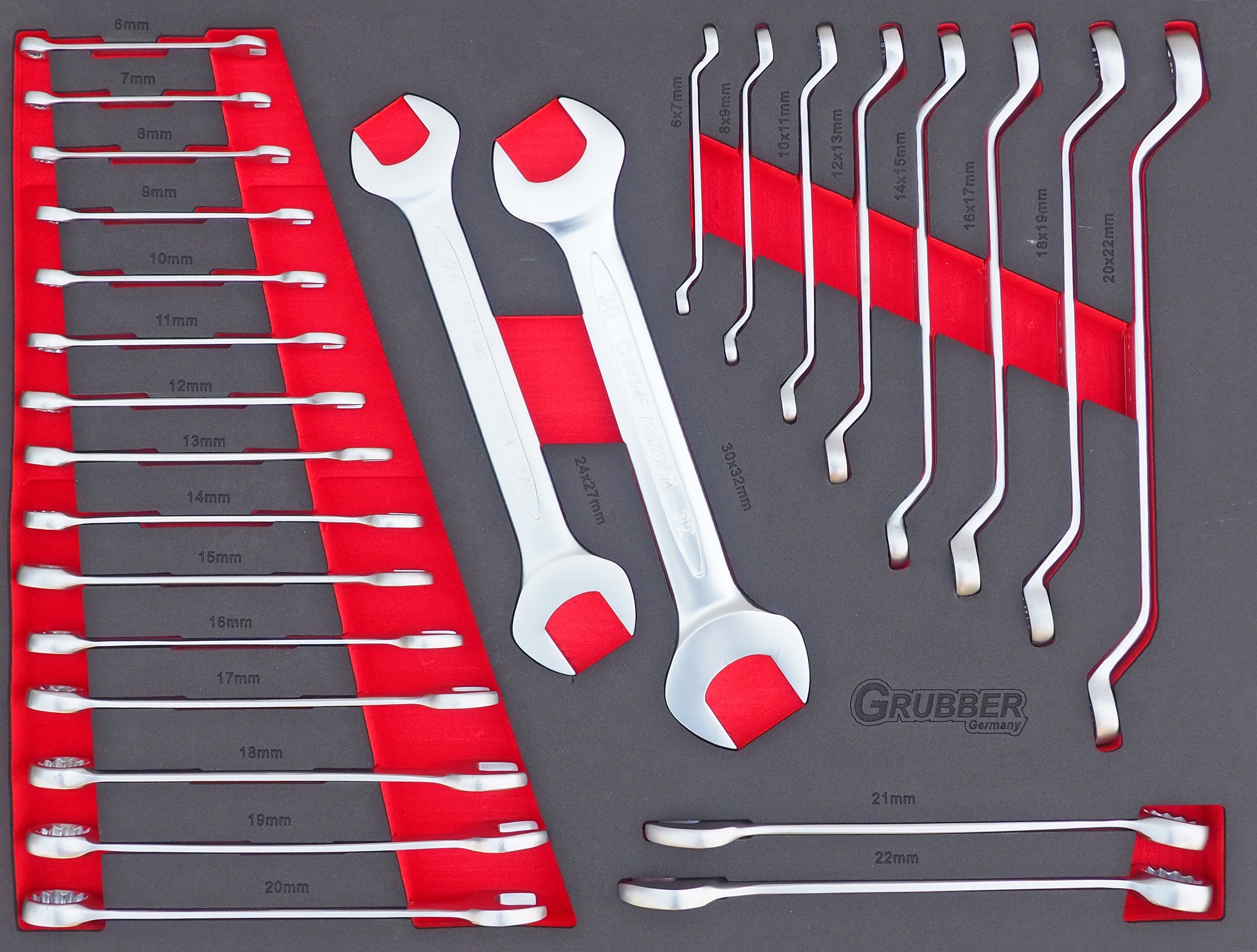 Instrumentu ratiņi ar 7 atvilktnēm un 264 instrumentiem GRUBBER WN264