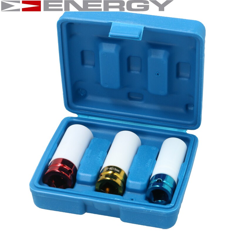 1/2" loka uzgriežņu atslēgas ar aizsardzību 17, 19, 21 mm NE00970