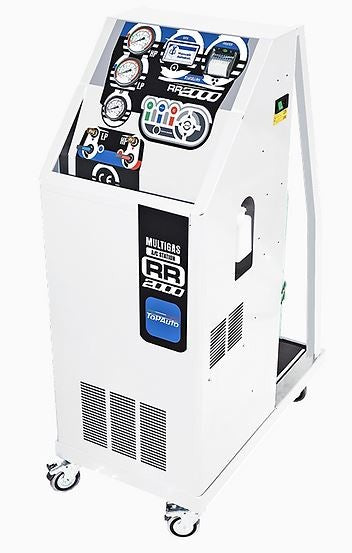 Automātiska gaisa kondicionieru uzpildes stacija RR2000 MULTIGAS R134A, R22, R404, R407 gāzēm T01.005.23