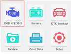 Akumulatora un OBD sistēmas testēšanas ierīce Foxwell F1000B
