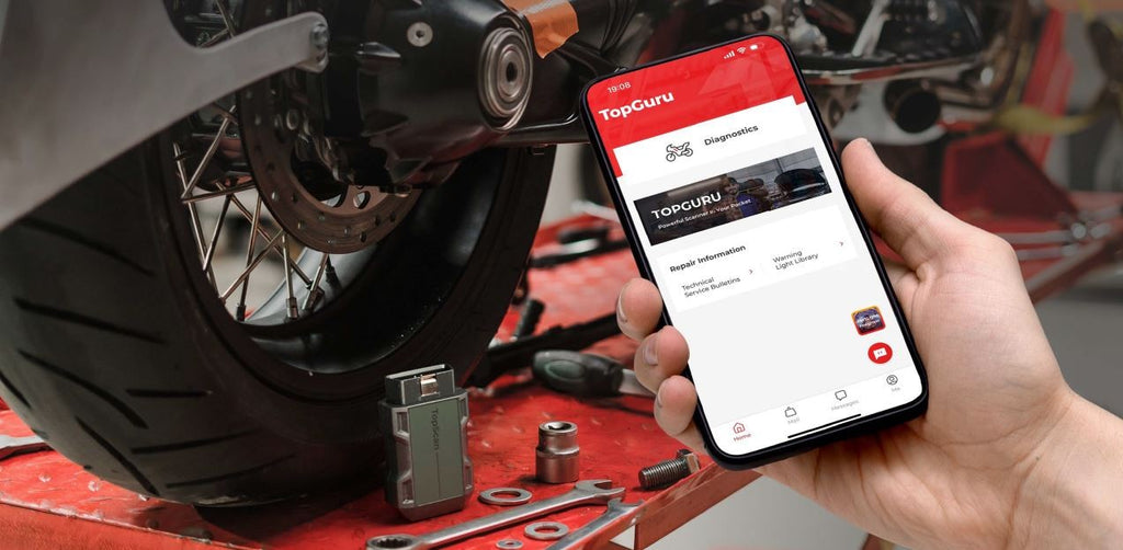 Bluetooth diagnostika motocikliem TOPSCAN MOTO