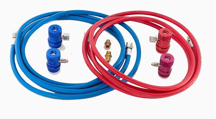 Pilnībā automātiska uzpildes stacija smago transportlīdzekļu gaisa kondicionēšanas sistēmām TOP-AUTO RR1501 BUS