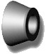 Centrēšanas konuss 74–111,5 mm