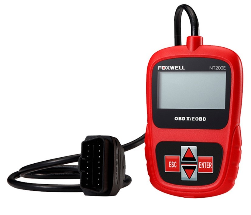 OBDII/EOBD kļūdu, parametru un kodu lasītājs Foxwell NT200E