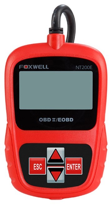 OBDII/EOBD kļūdu, parametru un kodu lasītājs Foxwell NT200E