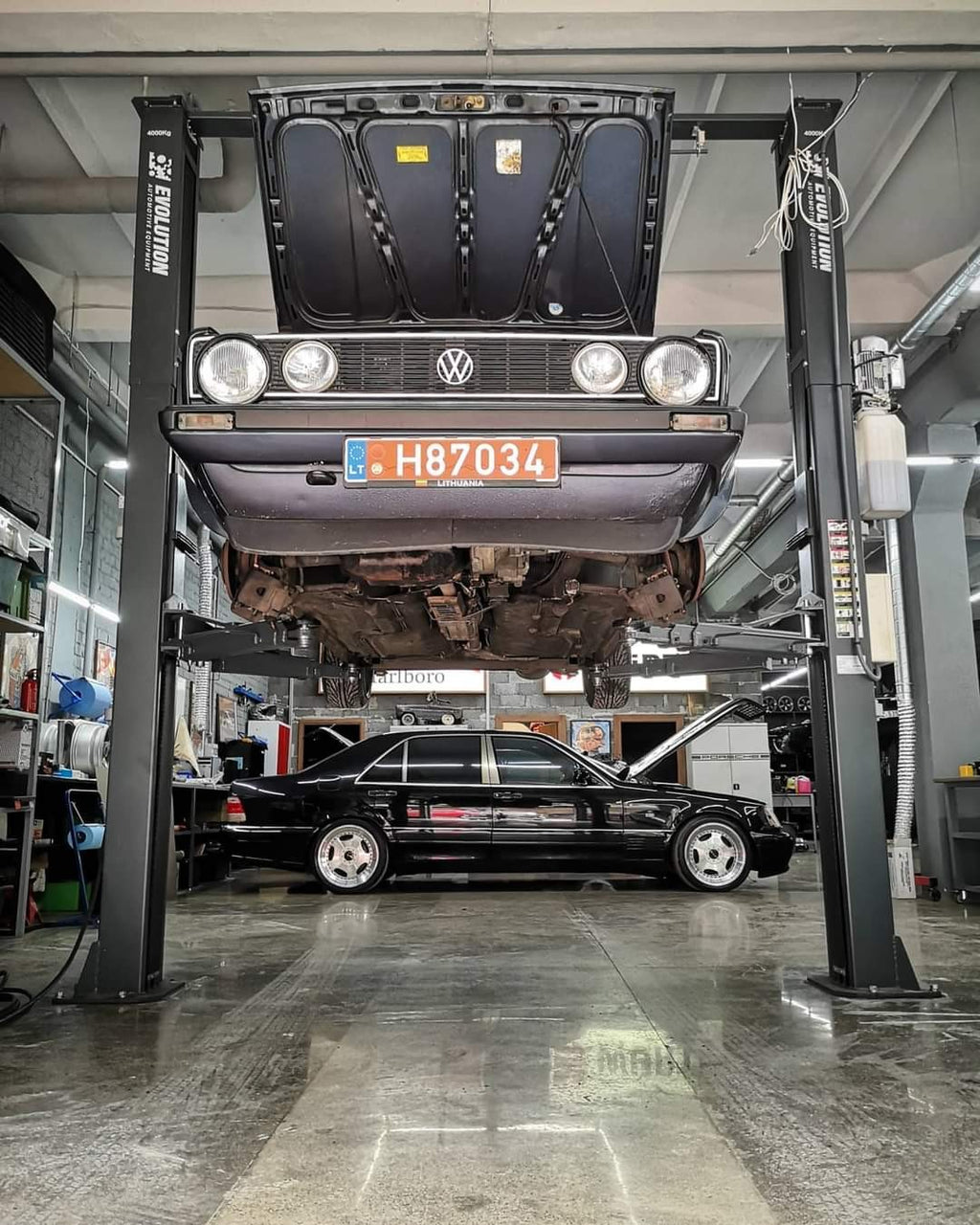 EVO-40DEH 2-statņu pacēlājs 4000kg EVOLUTION/230/400V