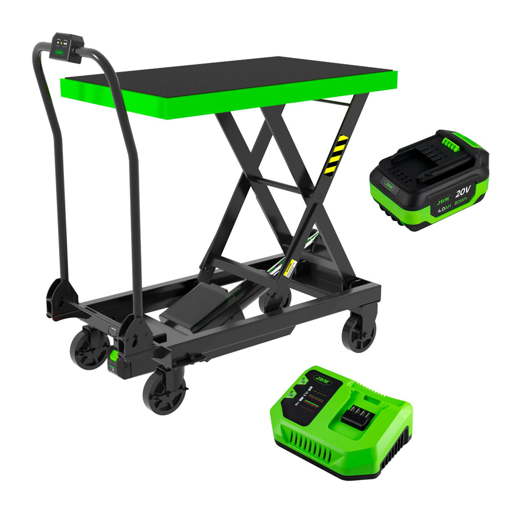 Akumuliatorinis hidraulinis kėlimo stalas 500 kg 60072