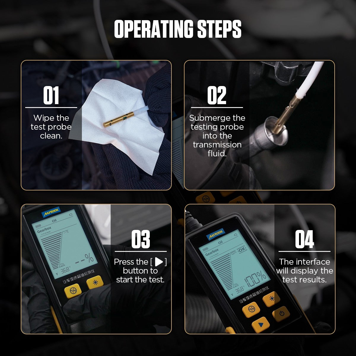 AS505 transmisijas eļļas testeris Autotool