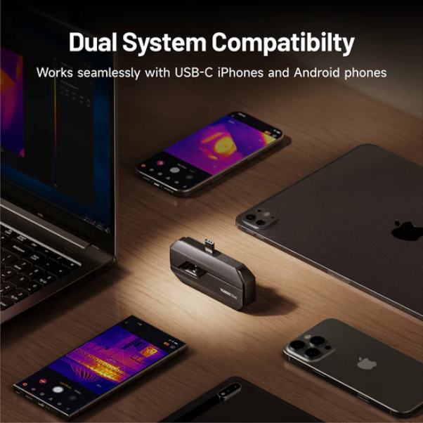 TC002C Duo „Termovizors USB-C iPhone un Android ierīcēm“