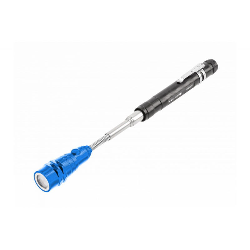 Teleskopisks magnēta turētājs līdz 2,2 kg ar LED gaismu, HT4R507