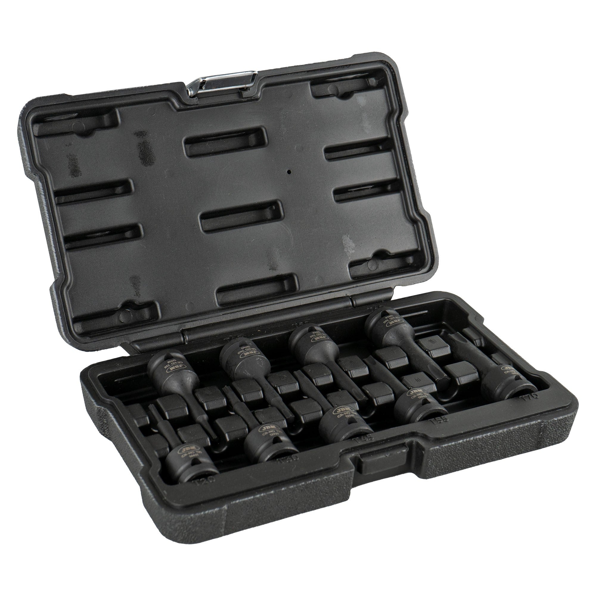 1/2 TORX triecienuzgriežņu komplekts T20-T70 9 gab. 52340