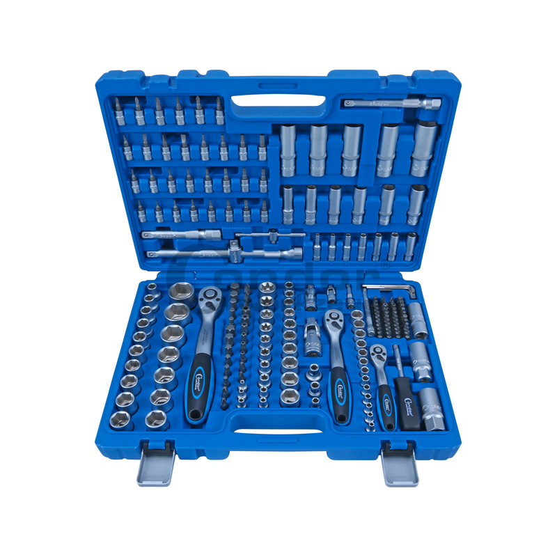 Instrumentu komplekts Profi 1/4+3/8+1/2 "Sešstūra". 192 daļas