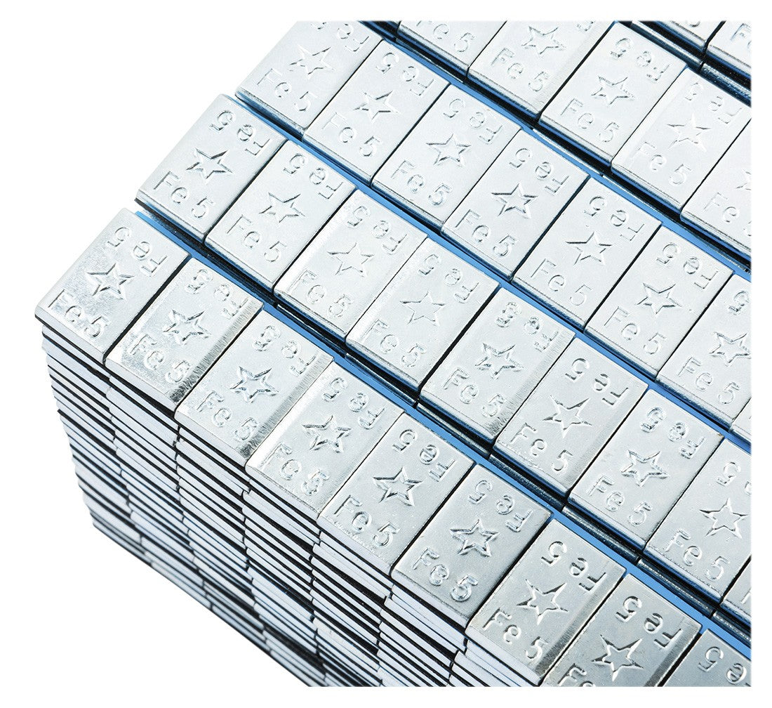 Līmējošie atsvari FIVESTARS 60 g (cinkots) 100 gab. 5/5 g