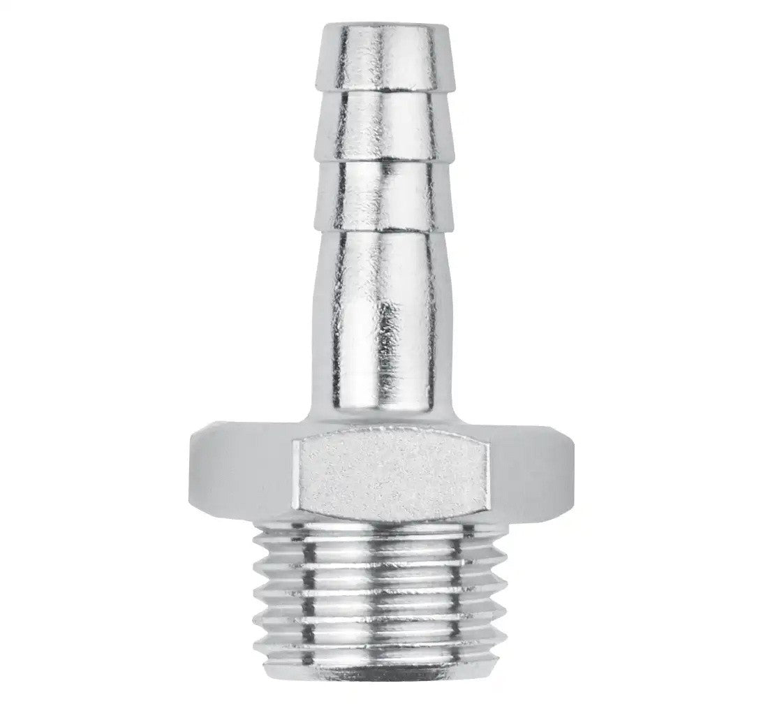 05-00-84 RQS 6 mm šļūtenes savienotājs ar 1/4 collu ārējo vītni