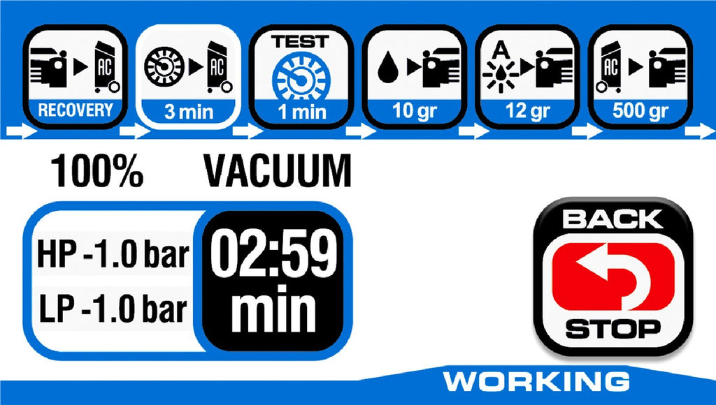 Superautomātiska gaisa kondicionieru uzpildes stacija RR401 MATIK WIFI