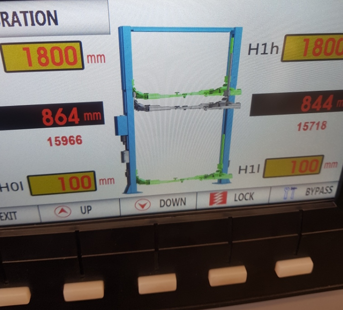 2 statņu pacēlājs 8000 kg Nortec Pro/400V