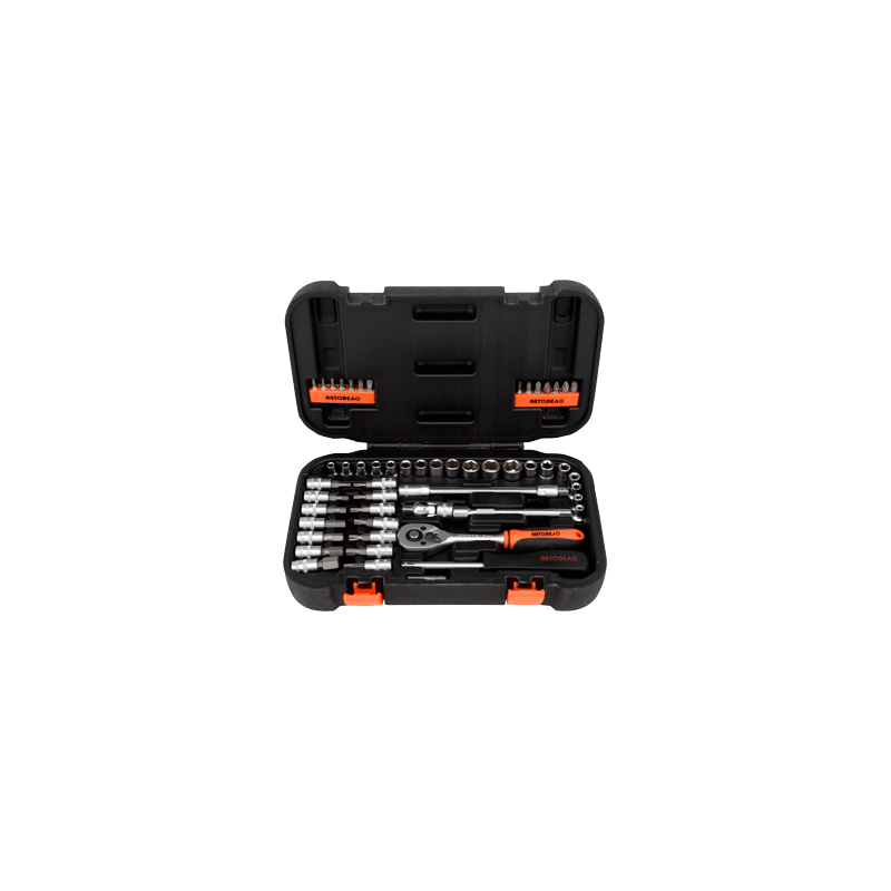 Instrumentu komplekts 1/4 (4-13 mm) / 53 daļas