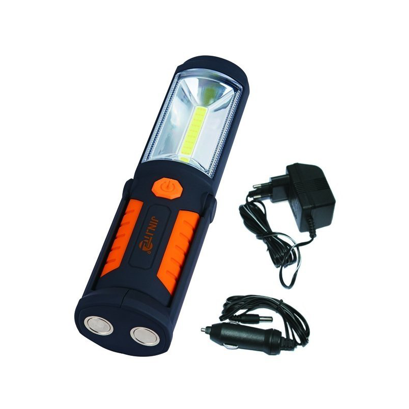 Darba lampa COB-LED 3W + 5LED / uzlādējama