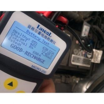 Digitālais akumulatora testeris 12V