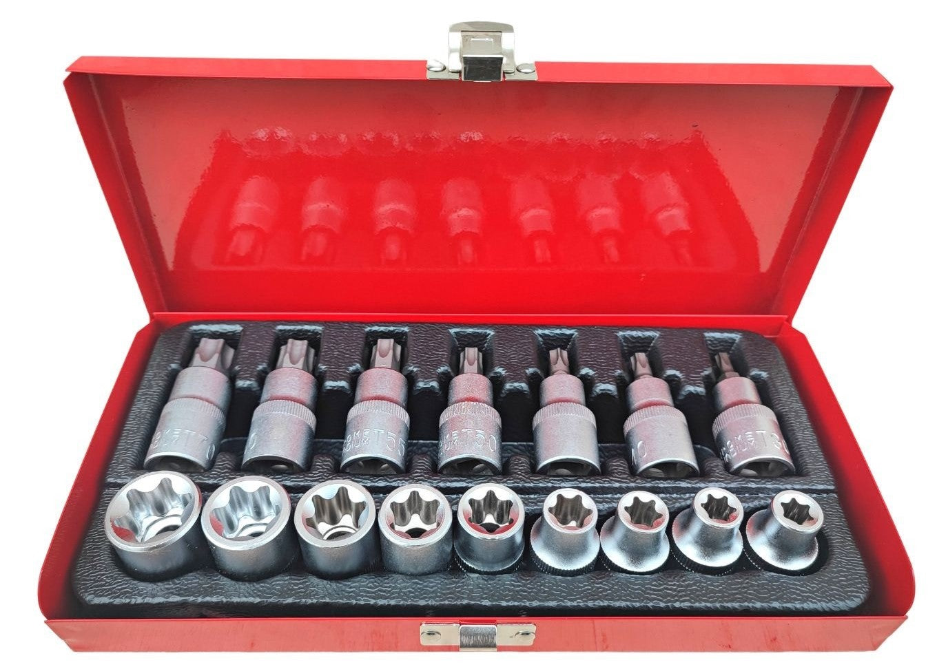 WIDMANN PRESĒTAS UZGRIEZU UN GALVU KOMPLEKTS 1/2", 16 GABALI W-16PS
